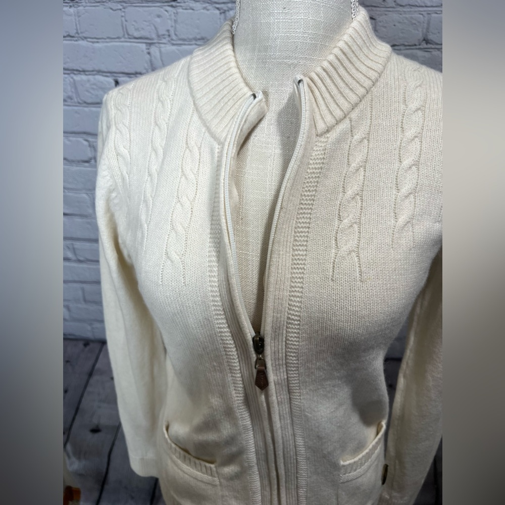 Lloyds wool blend cardigan sweater small - Picture 2 of 14